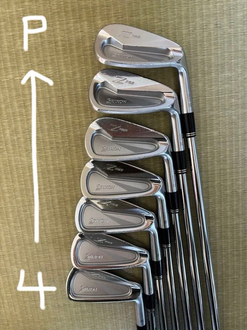 スリクソンz765アイアンセット 7本4〜P