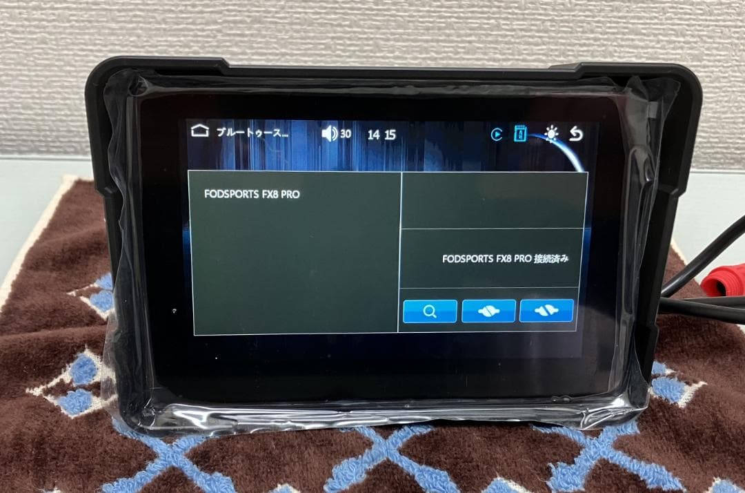 バイク スマートモニター　CarPlay Android Auto ドラレコ付き