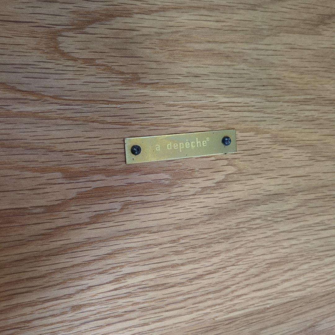 a.depeche アデペシュ シャレット スツール テーブル オーク材