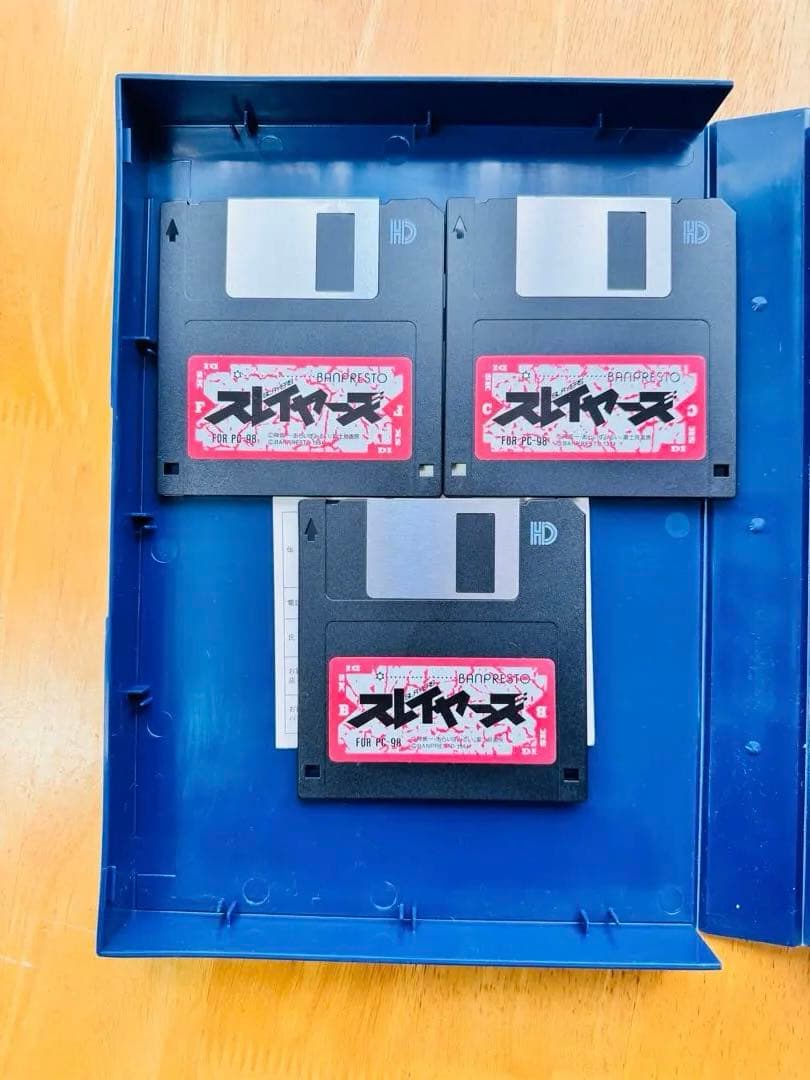 スレイヤーズ PC-98 3.5インチ6枚 動作未確認