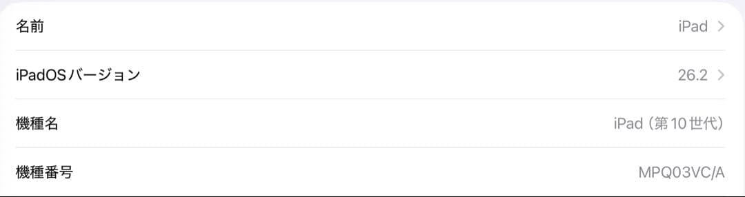 Apple iPad 10世代 10.9インチ 64GBシルバー 本体