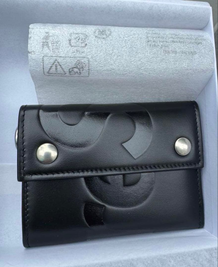 小物 Supreme Leather Chain Wallet \"black\"