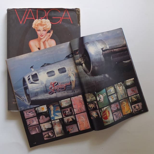 希少「VARGA」画集＋モノ・マガジン特集 ノーズ・アート2冊セット