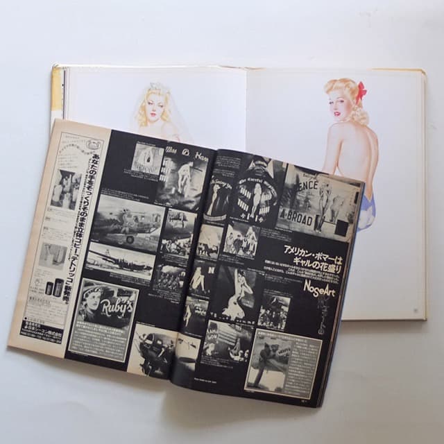 希少「VARGA」画集＋モノ・マガジン特集 ノーズ・アート2冊セット