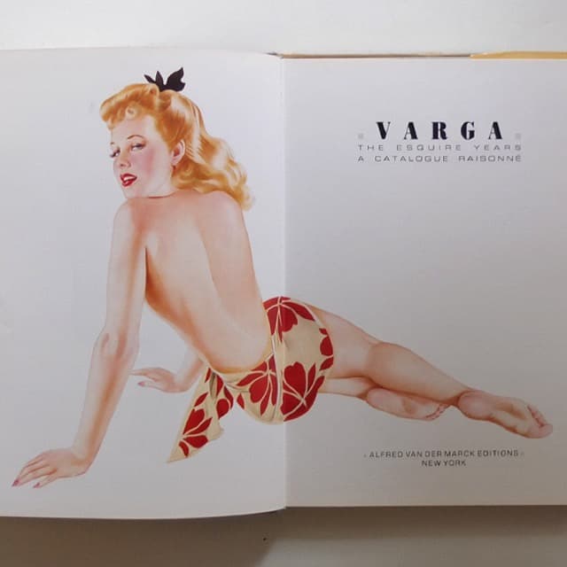 希少「VARGA」画集＋モノ・マガジン特集 ノーズ・アート2冊セット