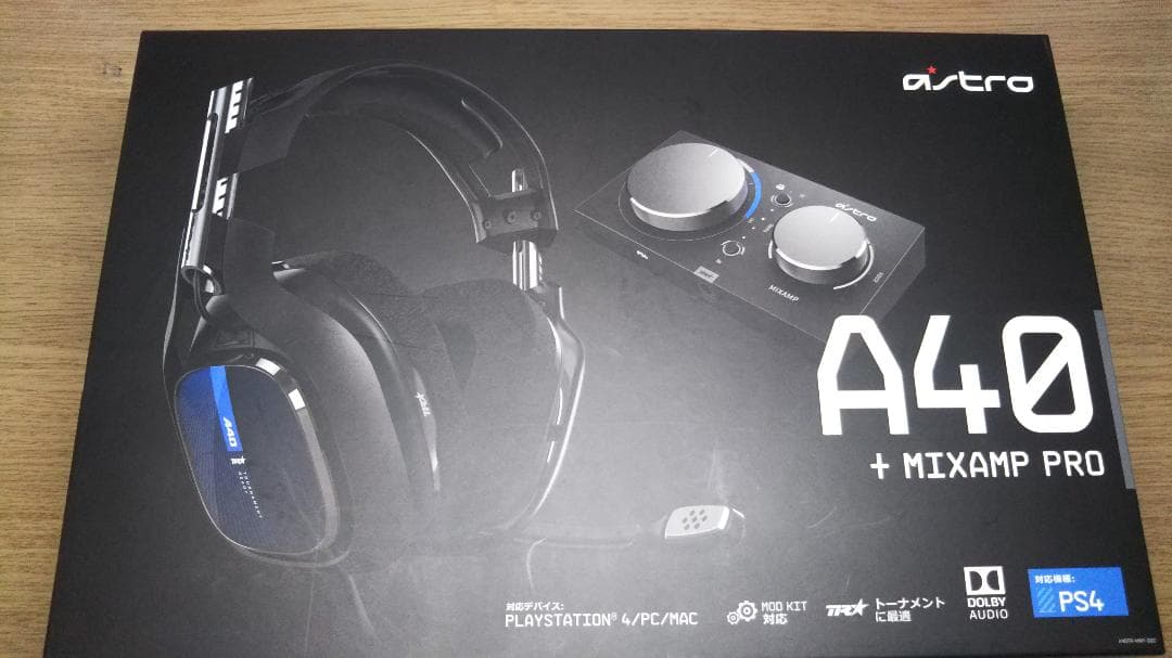 美品 Astro A40 ゲーミングヘッドセット アンプなし