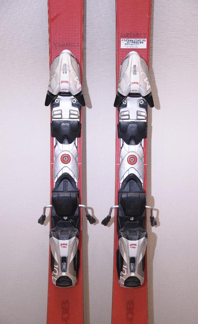 スキー板 オガサカ AZ-08 155cm + ストック110cm