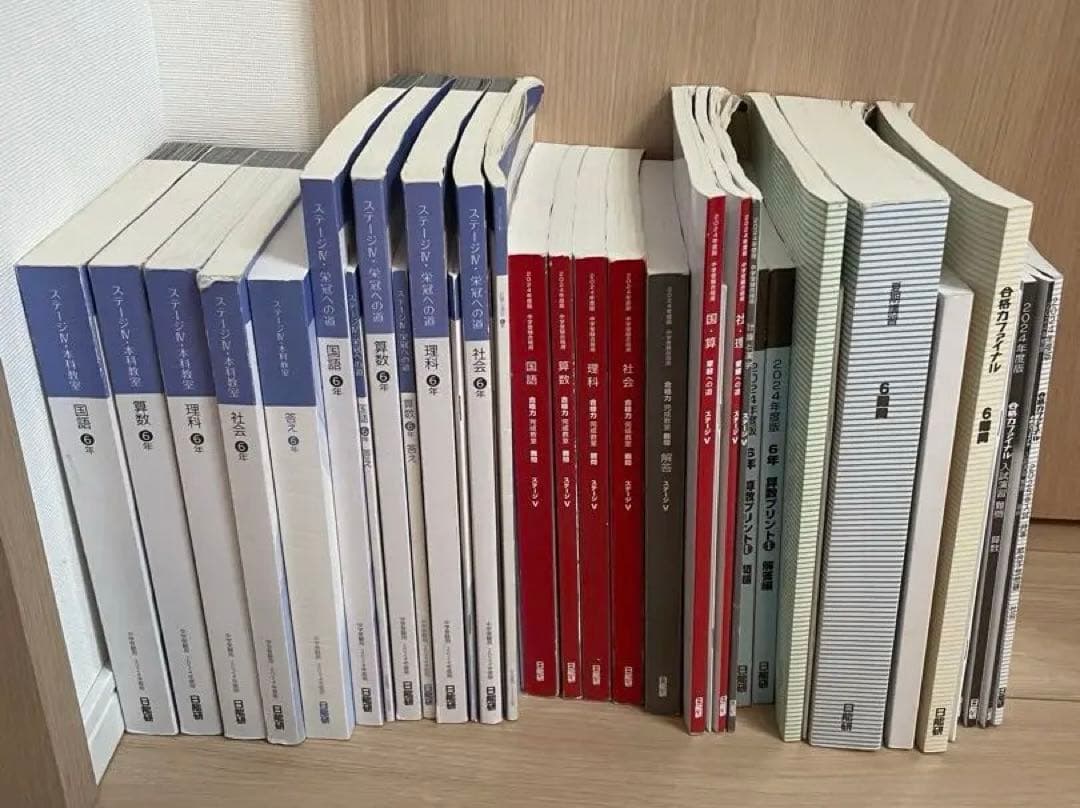 2024年度 日能研6年セット前期後期 本科教室 栄冠への道 特別講座