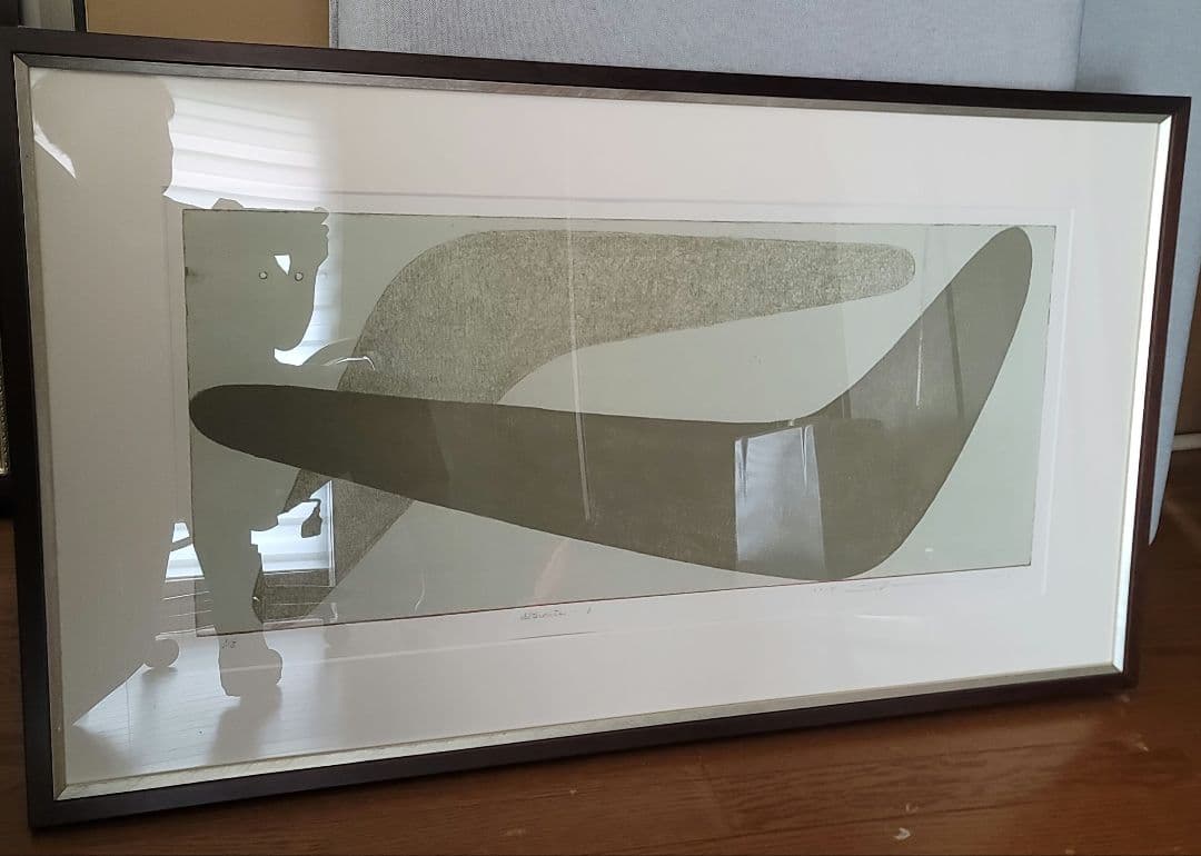 黒木周　絵画　版画　エディションナンバー1　リトグラフ