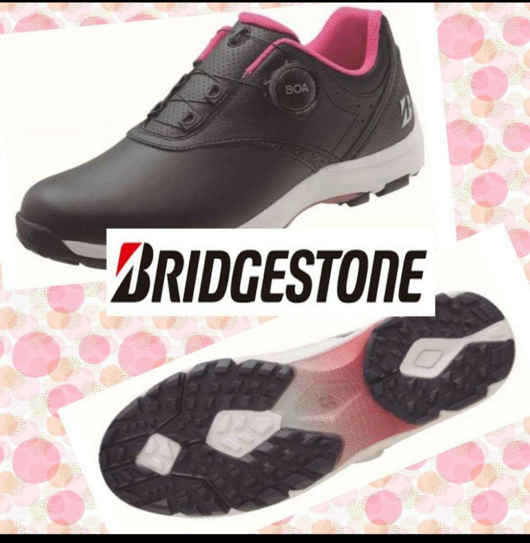 ブリヂストン　ゴルフシューズ　ゼロ・スパイク　バイターライト　23.5cm