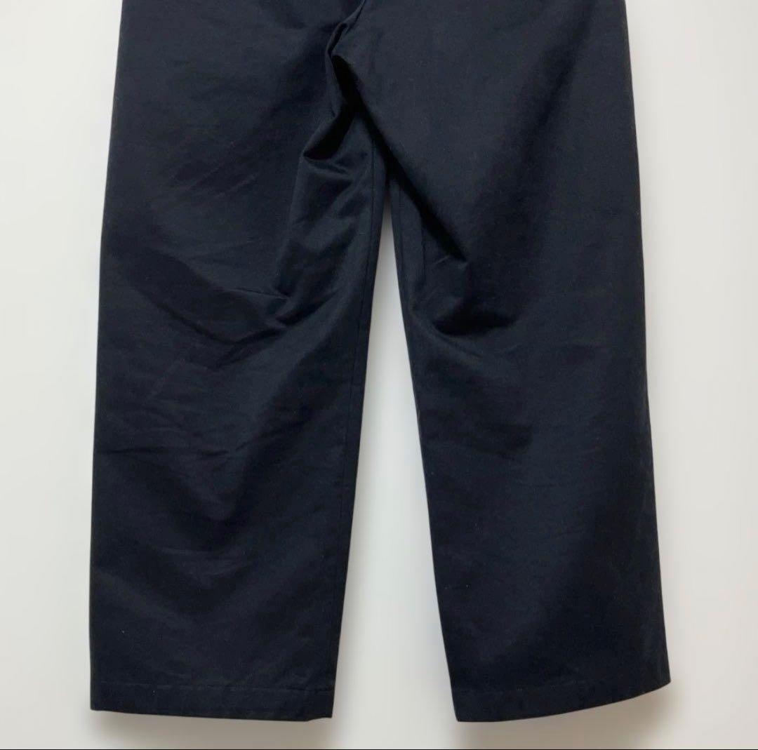 NOAH 黒 チノパン 後ろポケット付き