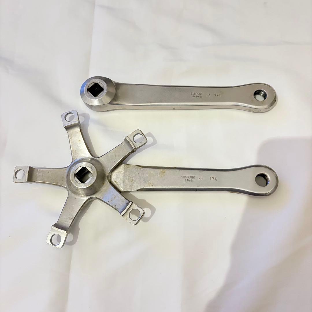 サンツアー シュパーブプロ クランク 175
