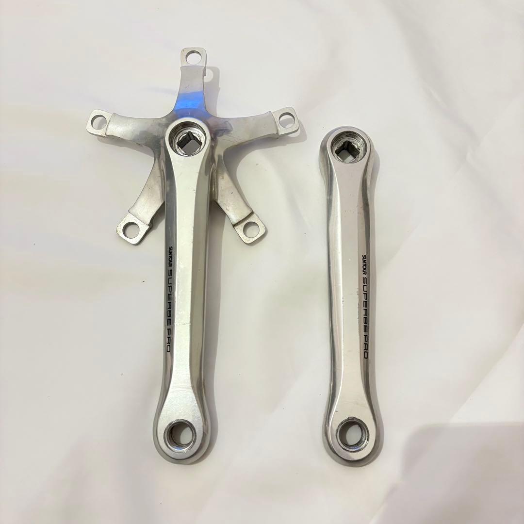 サンツアー シュパーブプロ クランク 175