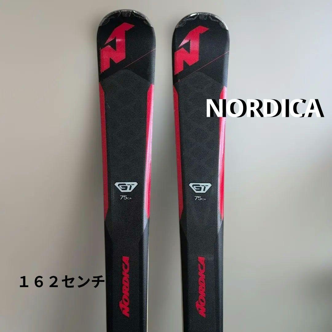 ノルディカGT75CA スキー 162cm バインディング付き
