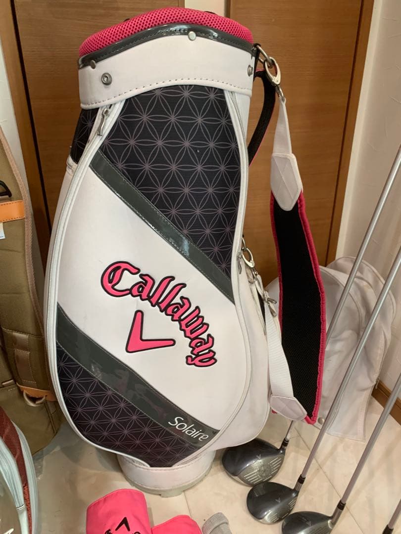 豪華　現行品　レディースゴルフクラブ キャロウェイ　ソレイユ　優しく可愛い