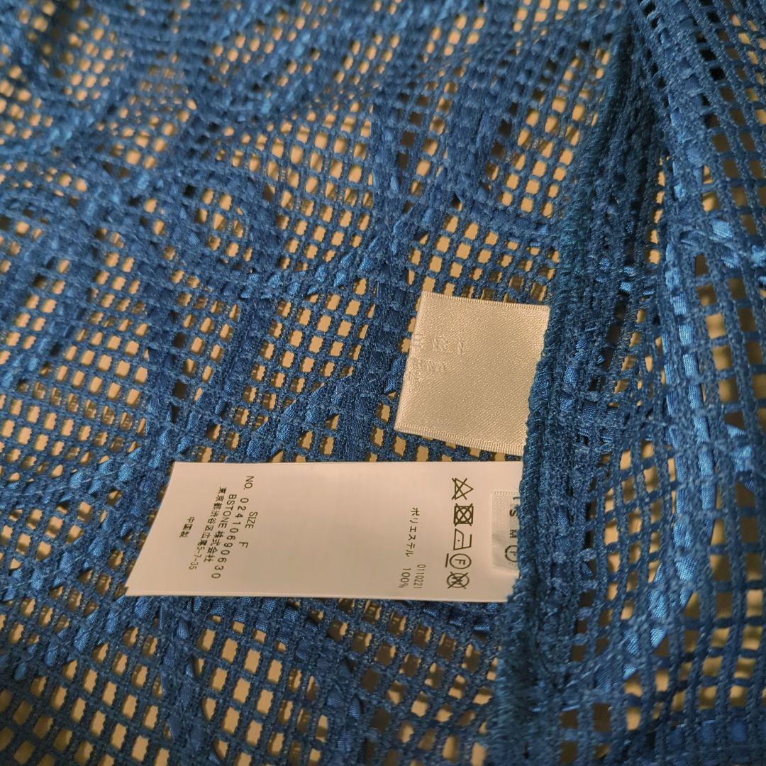 Ameri　MEDI TAPE EMBROIDERY MESH JACKET