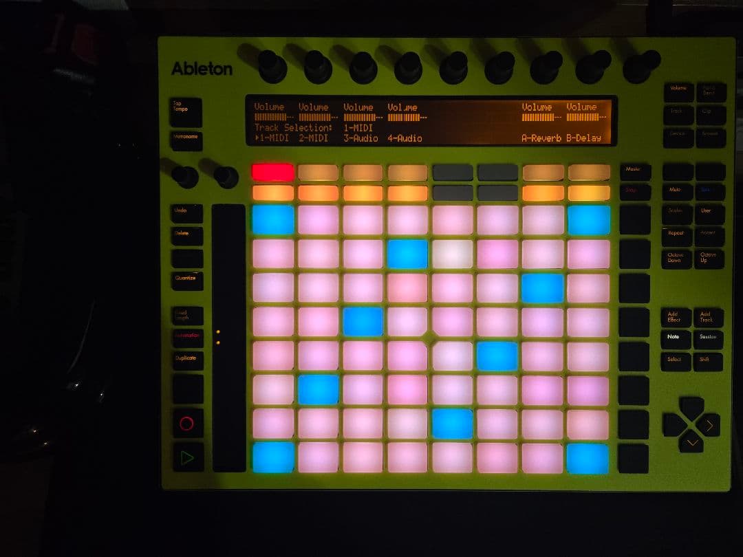 Ableton Push 初代 本体のみ ケーブルなし イエロー外装