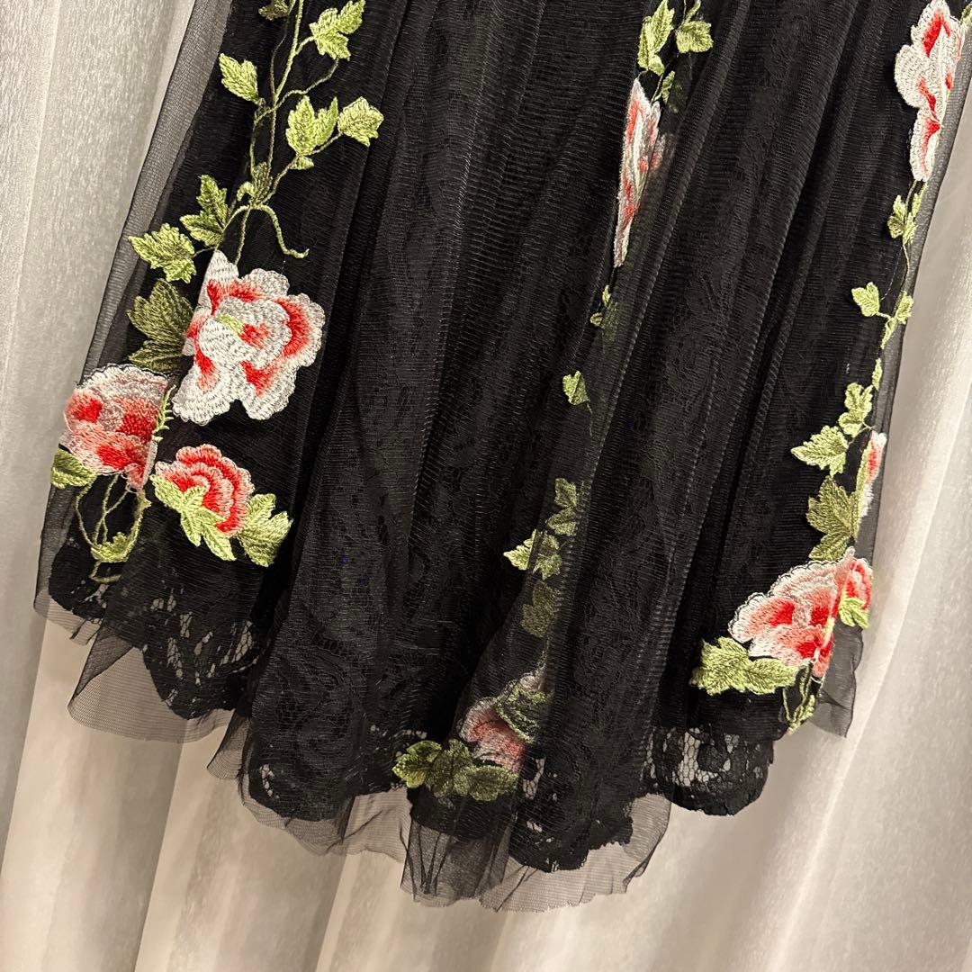 JEAN MACLEAN/ロングドレス/刺繍/ナイトドレス