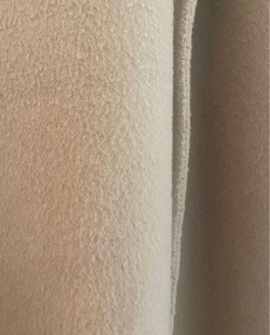 ウールオーバーコート　ベージュ　todayful ロングコート　38