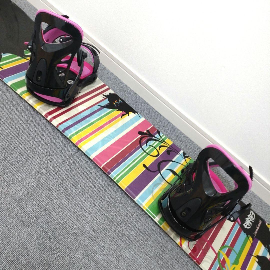 【最終価格！！】スノーボードセット 154cm EMPIRE