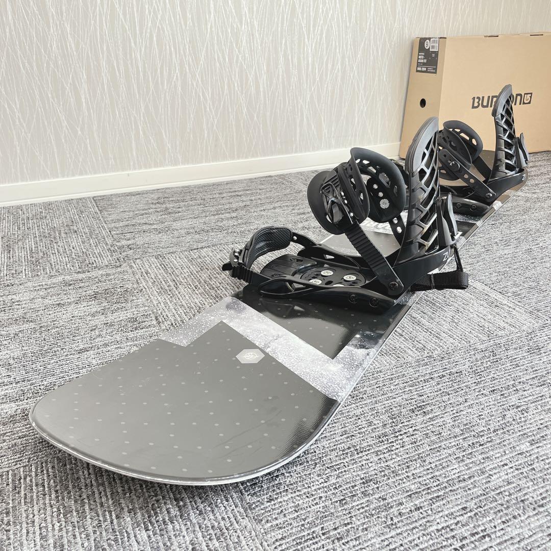 90美品❗️超豪華❗️ZUMA メンズスノーボードセット★スノボ150cm+ビン付