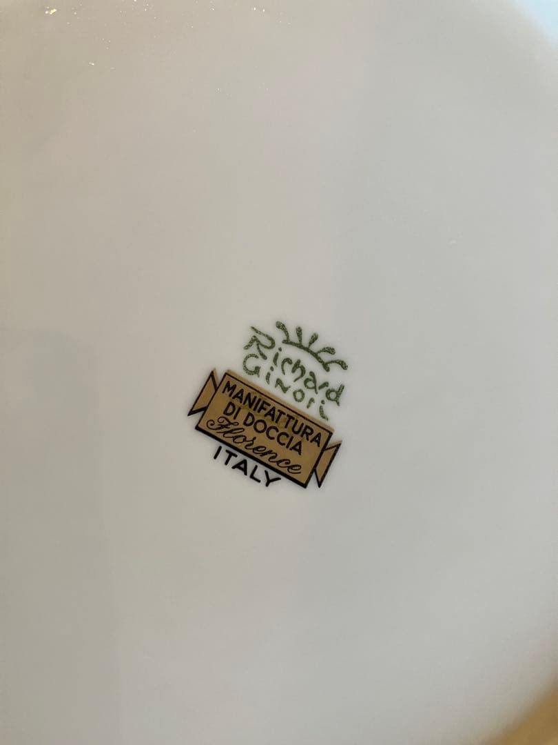 ジノリ　アンティコイタリアンフルーツ　25ディナープレート×6