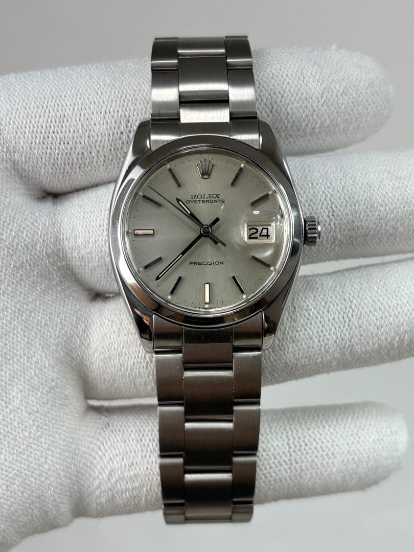 【OH済】美品 ROLEX ロレックスRef.6694 オイスターデイト 手巻