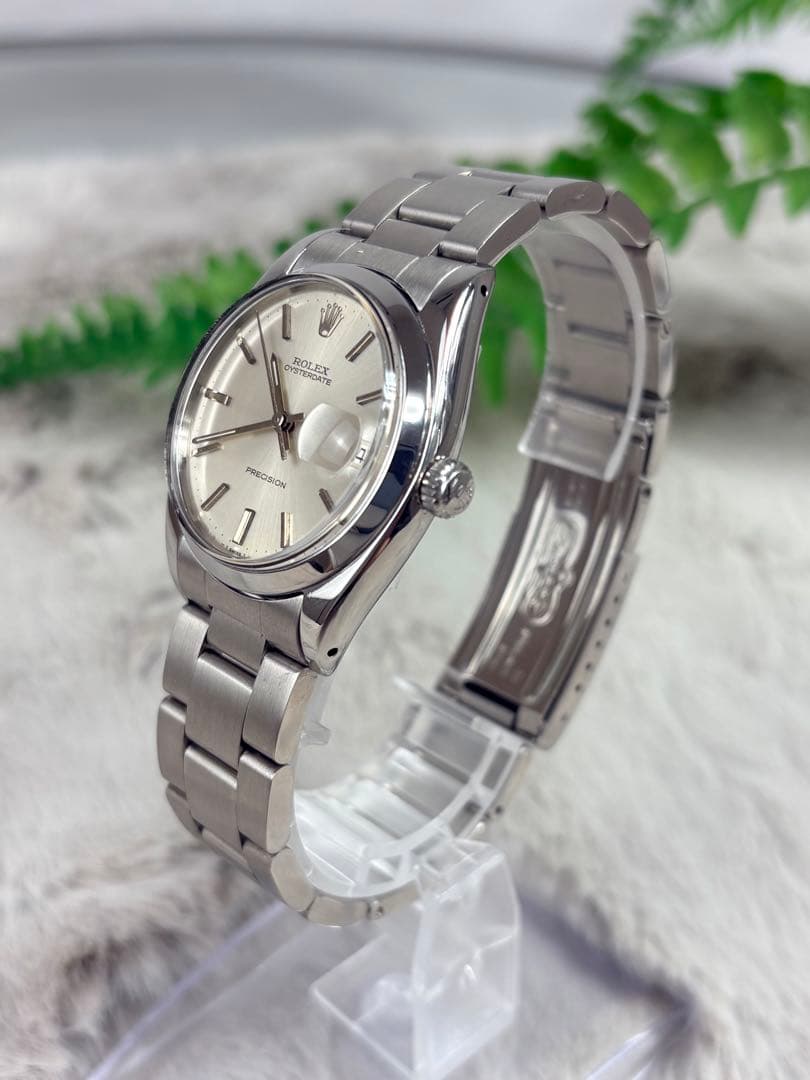 【OH済】美品 ROLEX ロレックスRef.6694 オイスターデイト 手巻