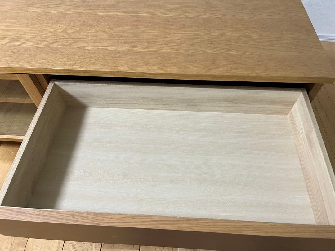 【無印良品】テレビボード オーク材ＡＶラック　幅150㎝