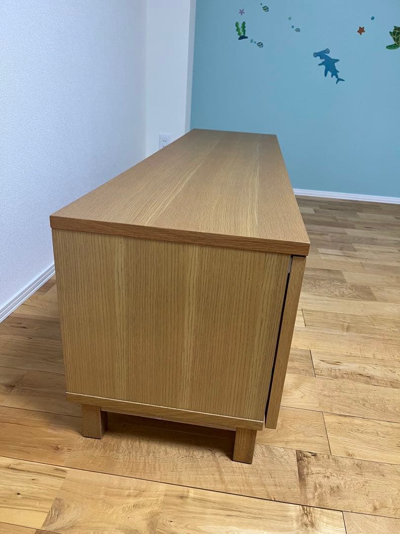 【無印良品】テレビボード オーク材ＡＶラック　幅150㎝