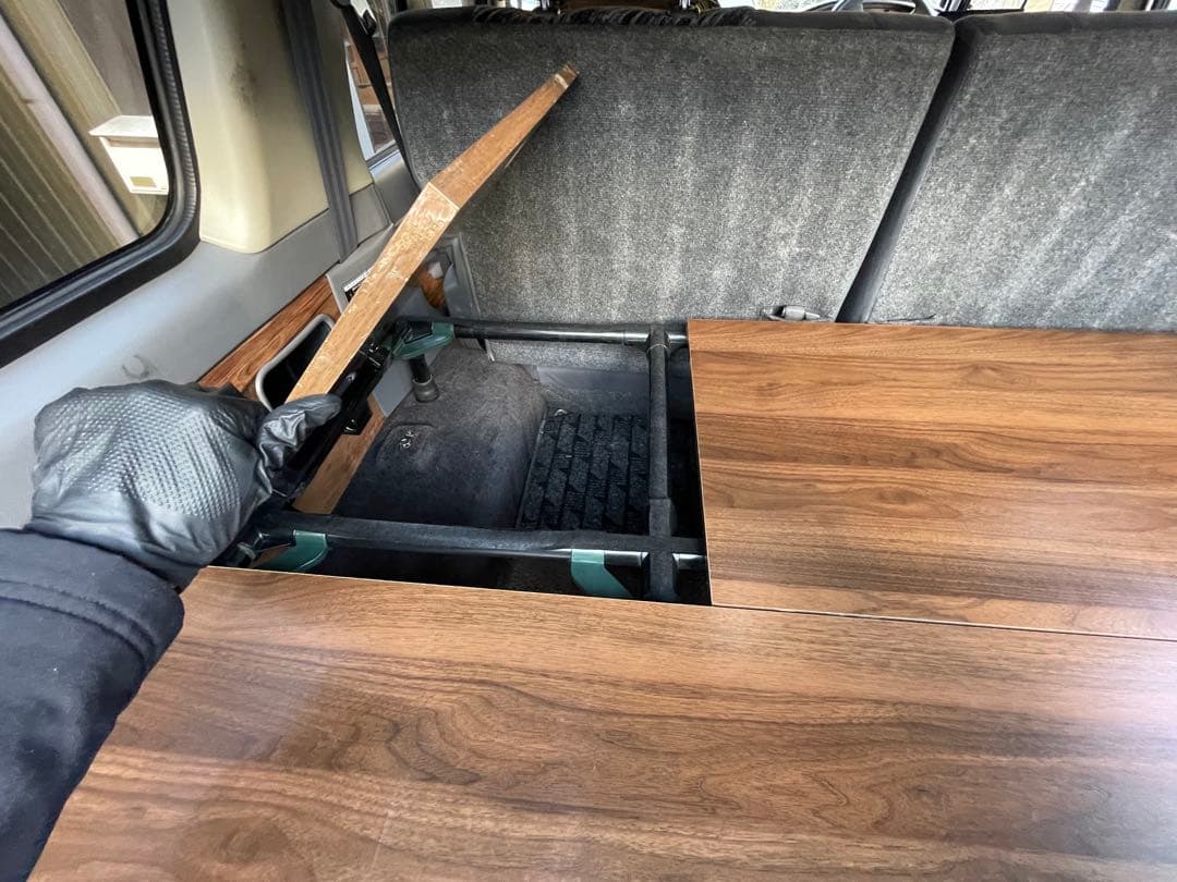 78プラド使用　荷室ラック兼ベッドキット！使い勝手抜群！