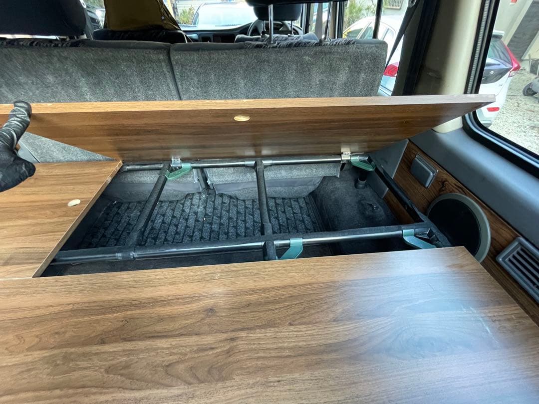 78プラド使用　荷室ラック兼ベッドキット！使い勝手抜群！