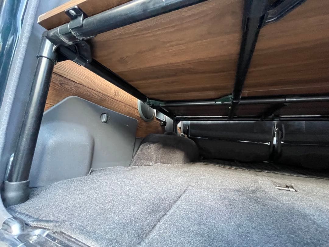 78プラド使用　荷室ラック兼ベッドキット！使い勝手抜群！