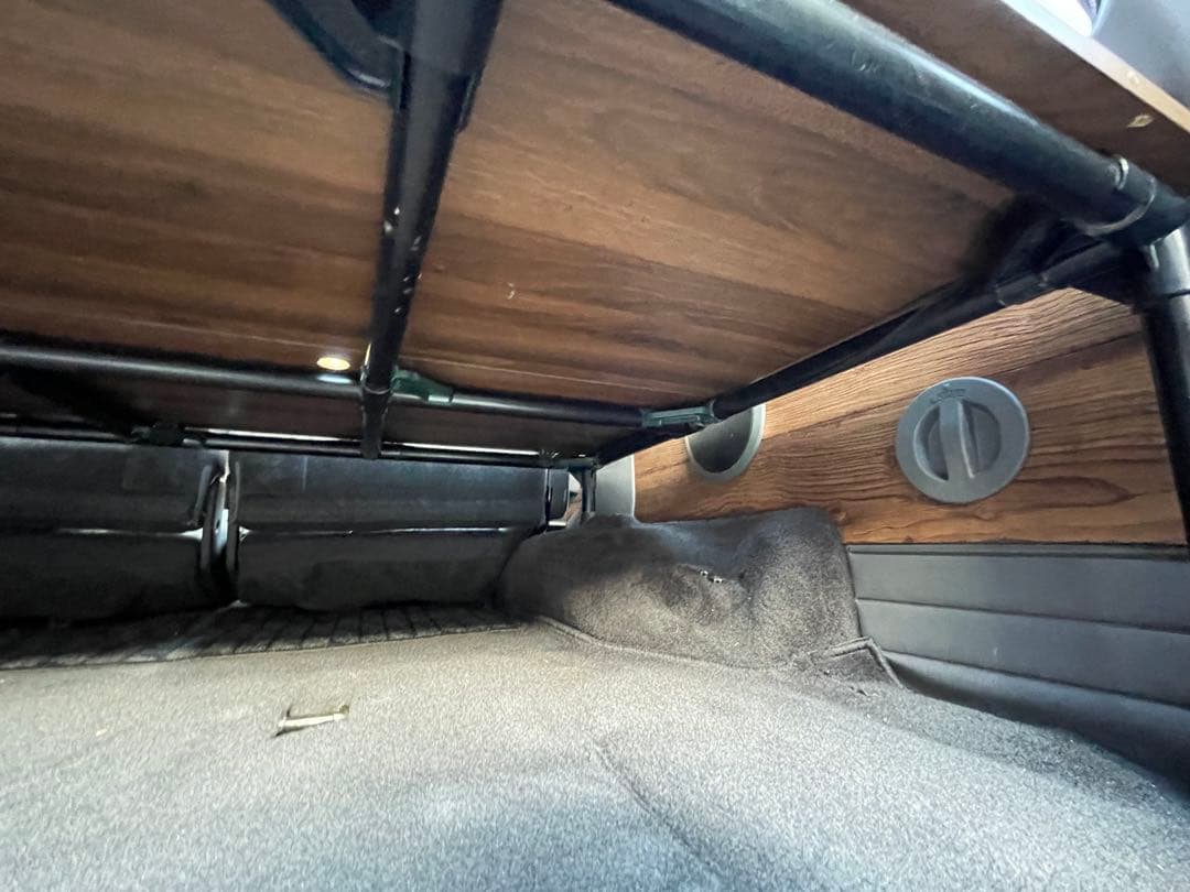 78プラド使用　荷室ラック兼ベッドキット！使い勝手抜群！