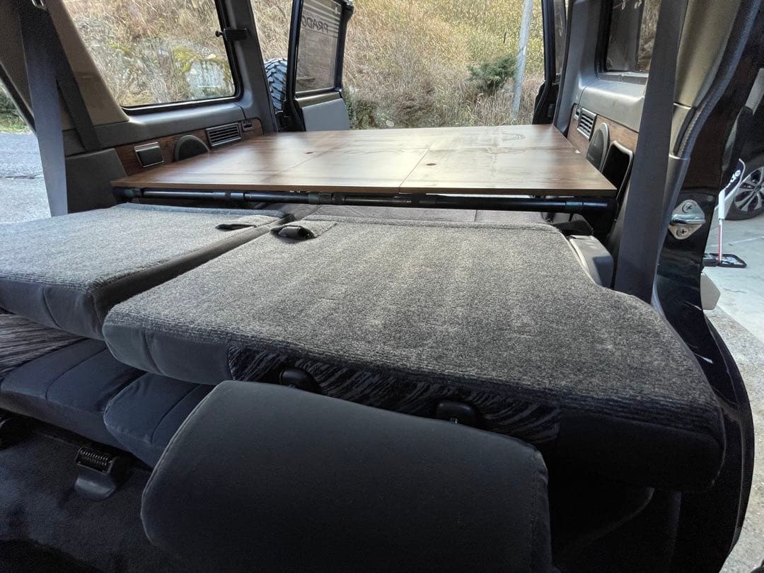 78プラド使用　荷室ラック兼ベッドキット！使い勝手抜群！