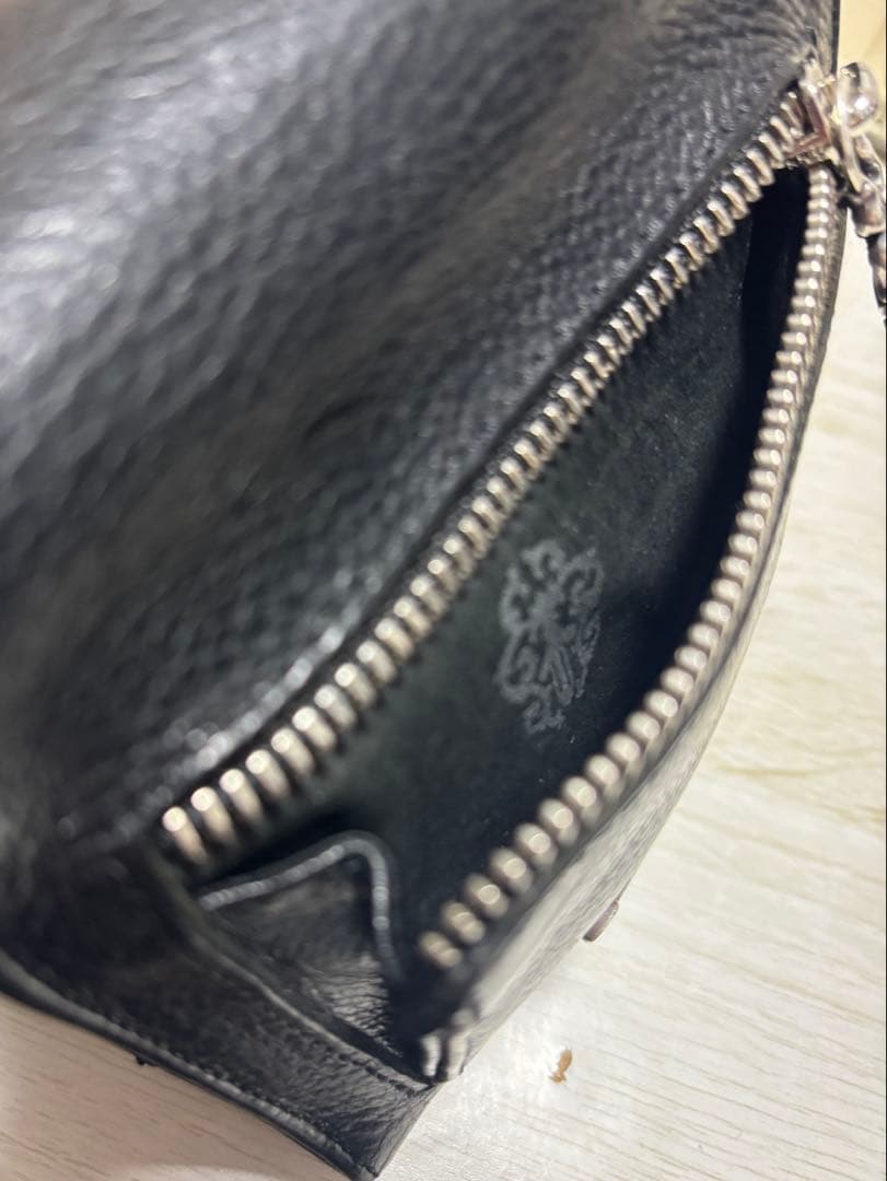 Chrome Hearts 二つ折り財布 wave mini wallet