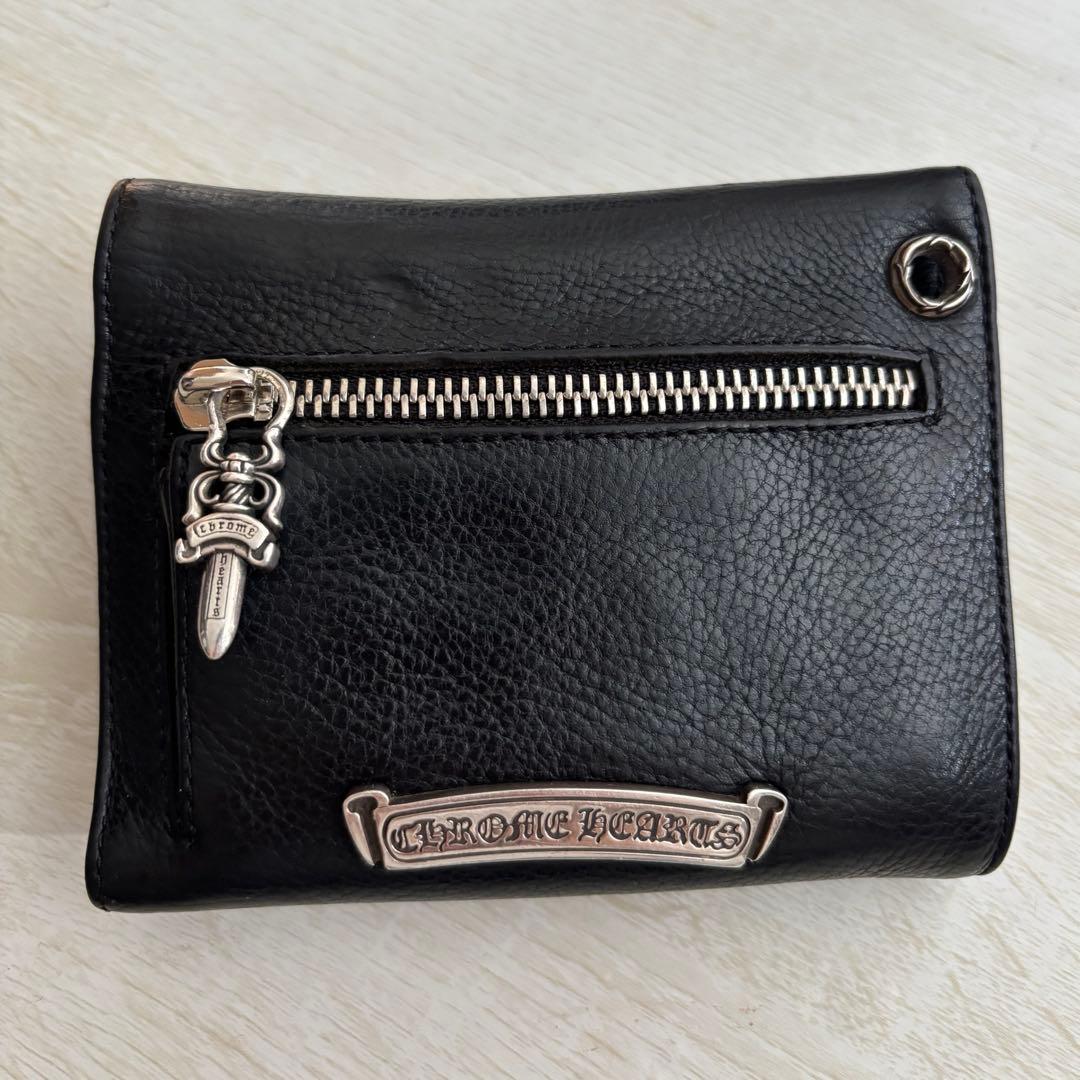 Chrome Hearts 二つ折り財布 wave mini wallet