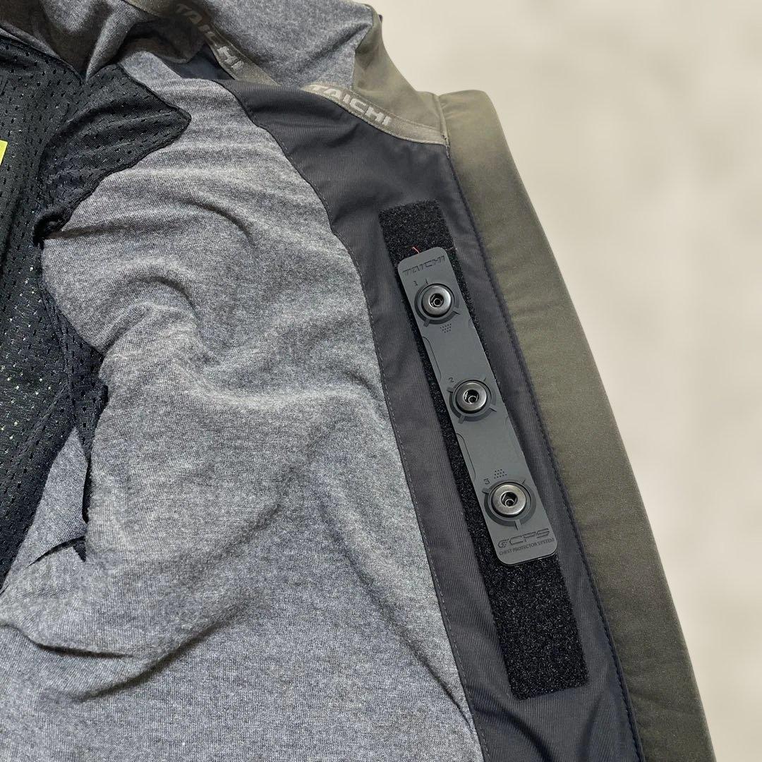 【美品】TAICHI 防水ジャケットカーキ　RSJ728