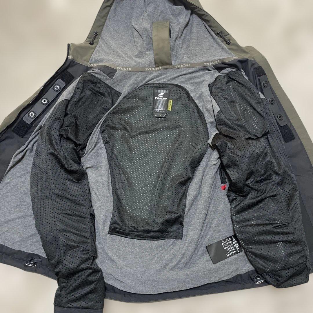 【美品】TAICHI 防水ジャケットカーキ　RSJ728
