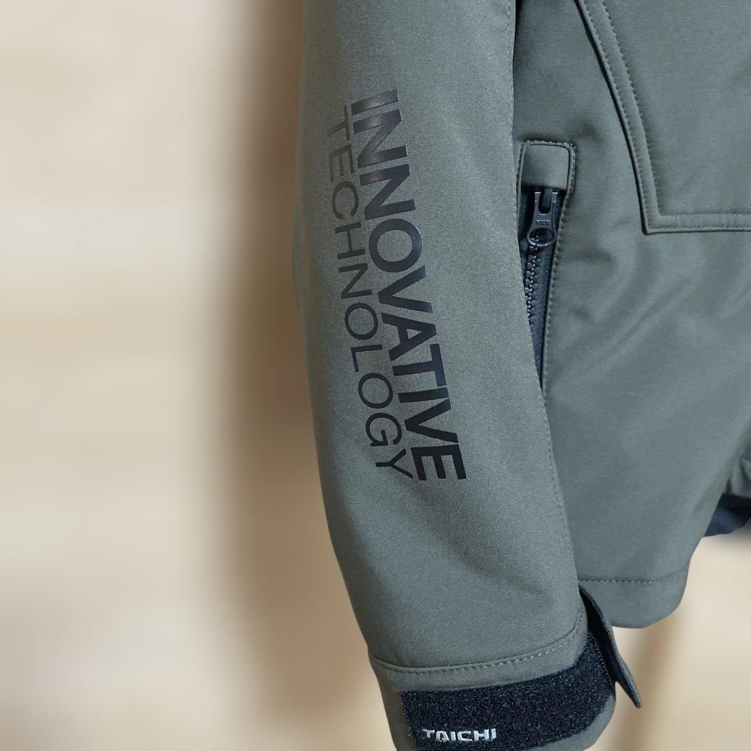 【美品】TAICHI 防水ジャケットカーキ　RSJ728