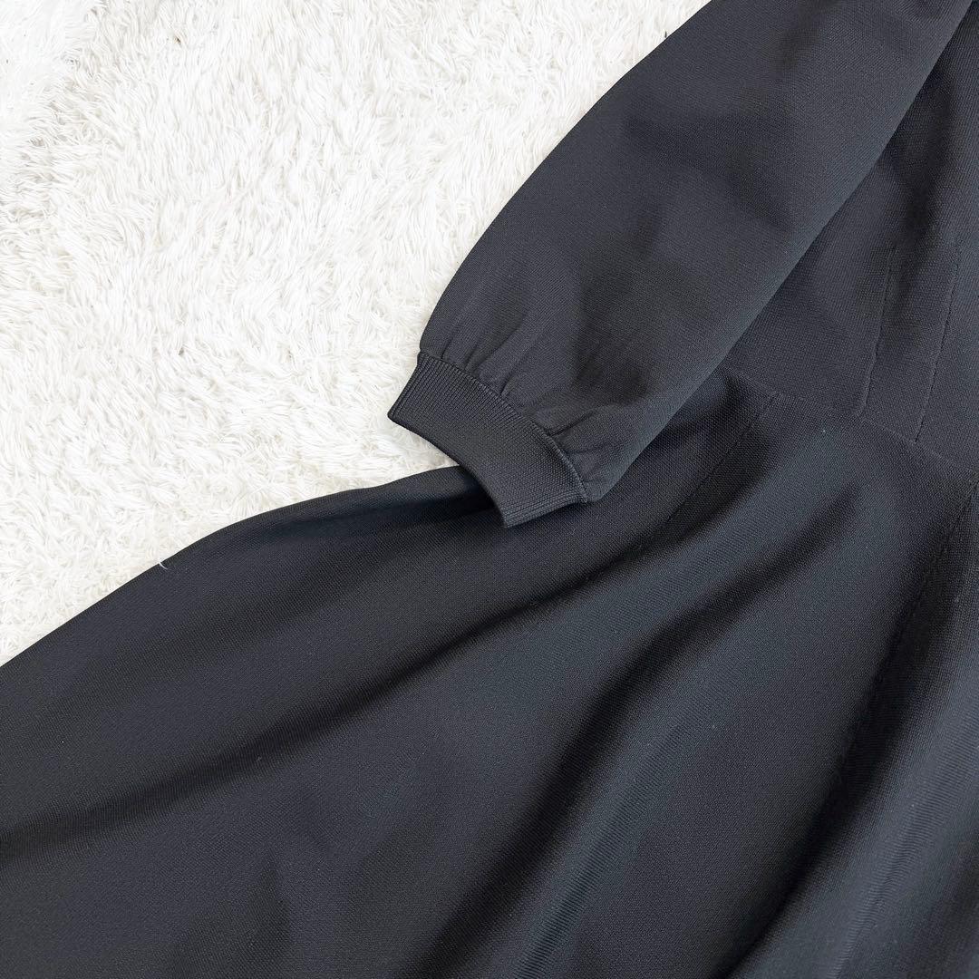 【新品タグ付き】大きいサイズ 組曲 ワンピース シワになりにくい ブラック 6