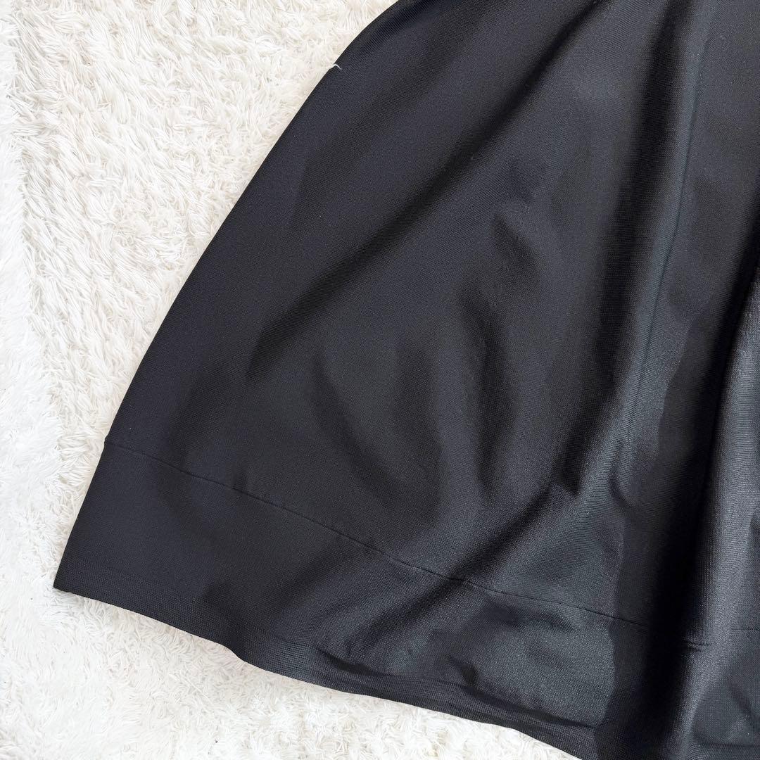 【新品タグ付き】大きいサイズ 組曲 ワンピース シワになりにくい ブラック 6