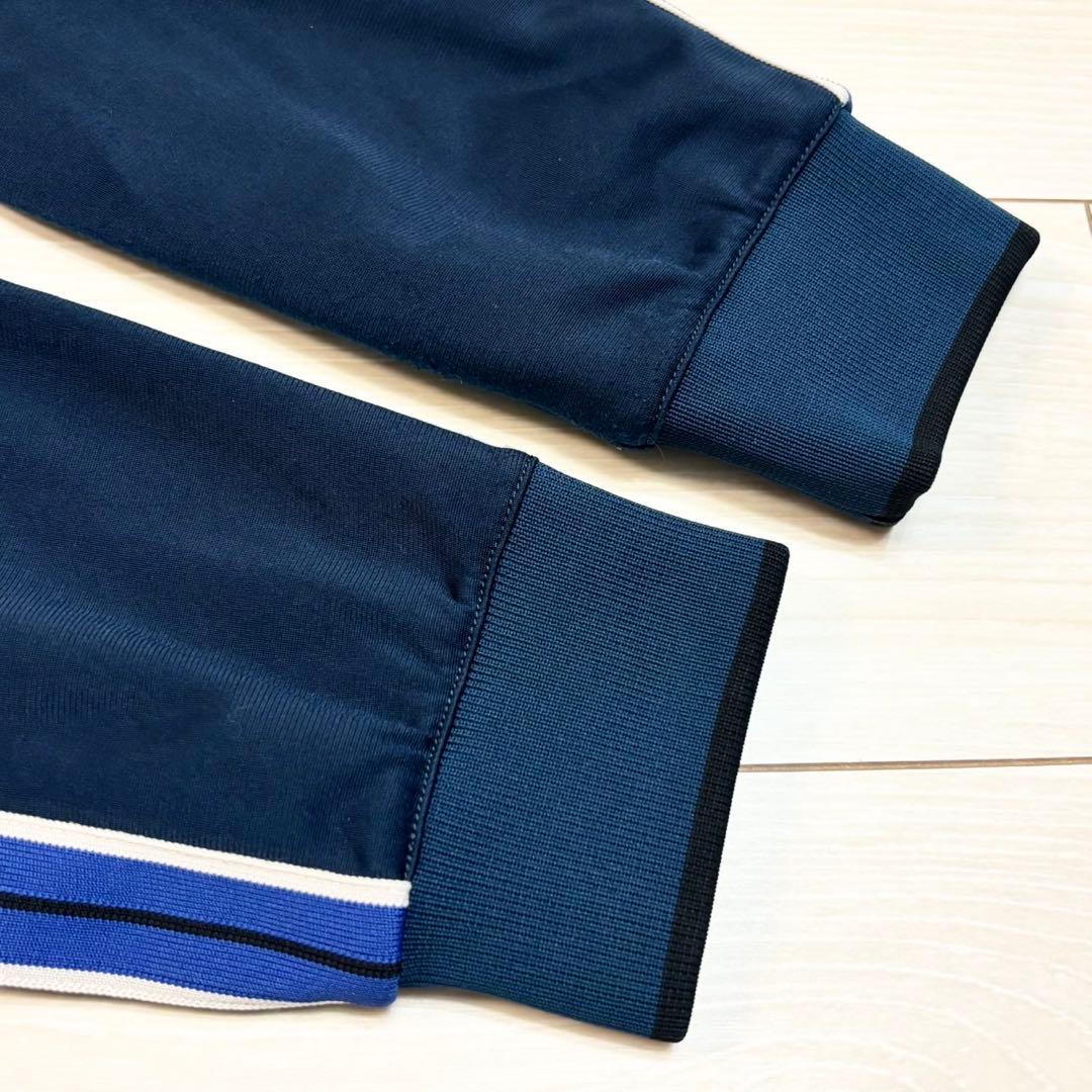 美品 PRADA セットアップ トラックジャケット ラバーロゴ サイドライン L