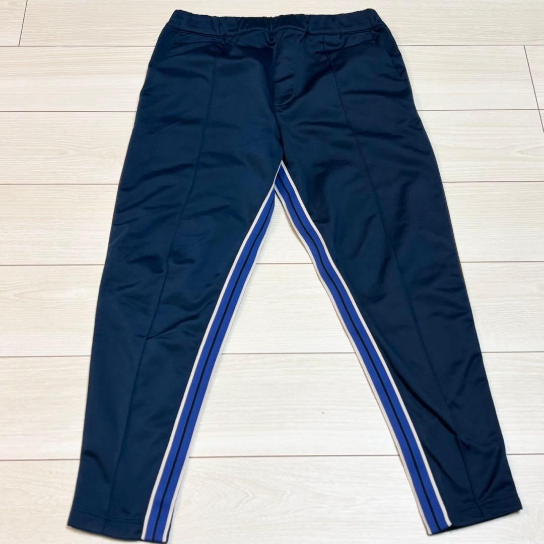 美品 PRADA セットアップ トラックジャケット ラバーロゴ サイドライン L