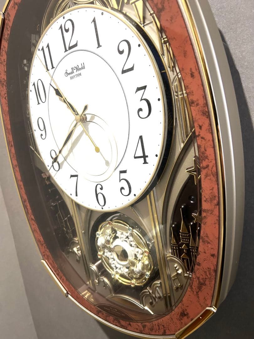 美品からくり時計 スモールワールドノエルM 4MN513RH