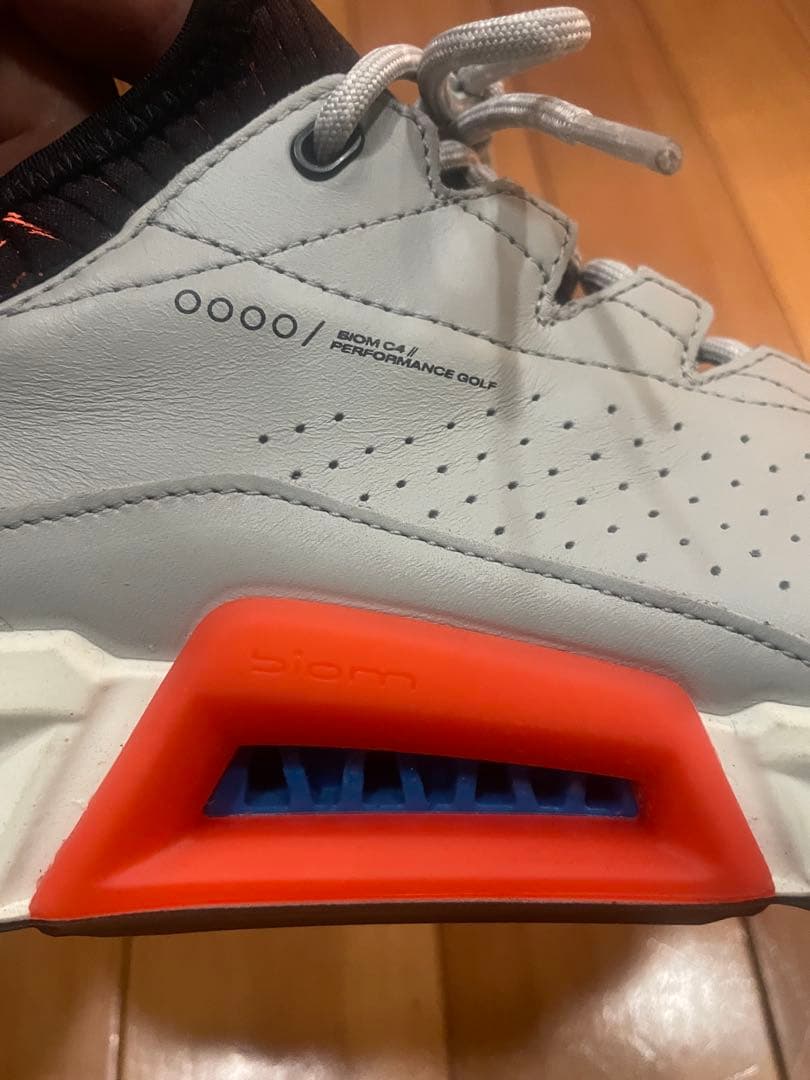 ECCO グレー ゴルフシューズ