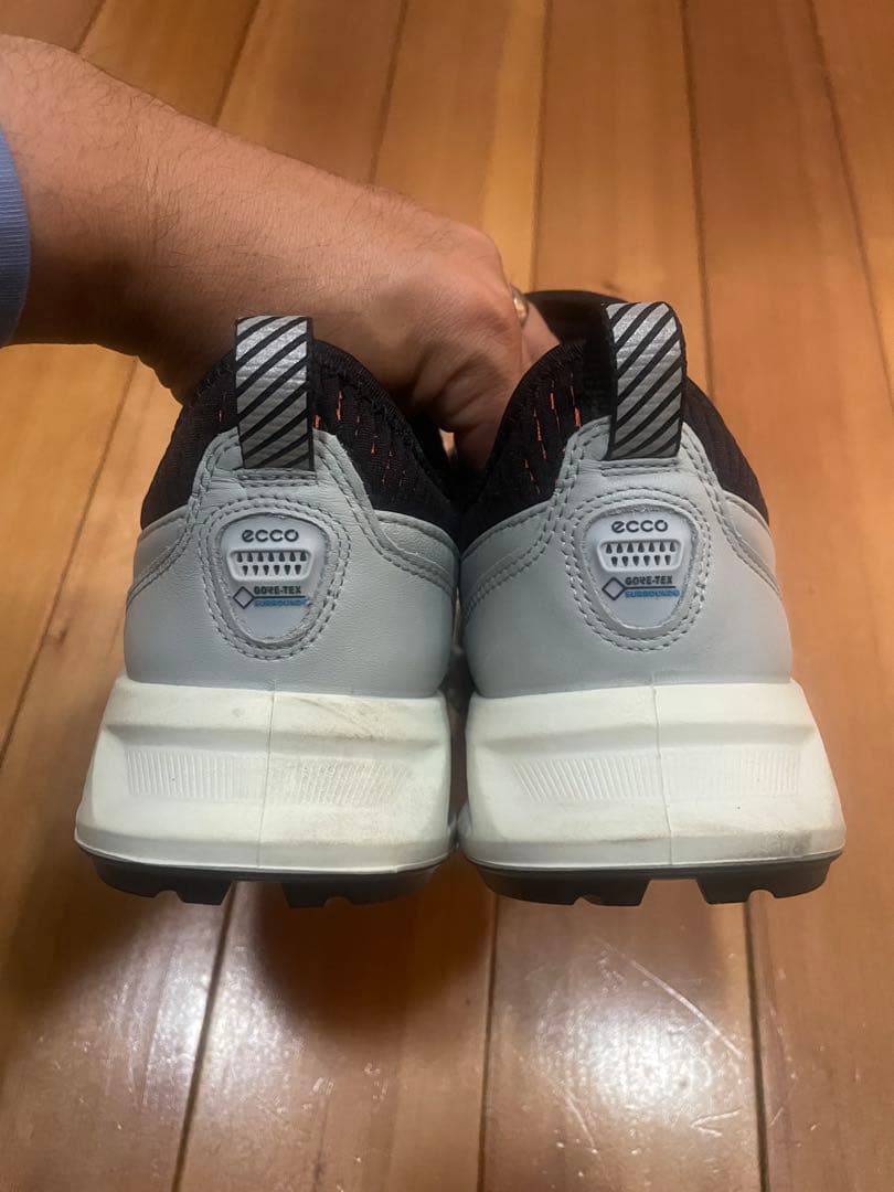 ECCO グレー ゴルフシューズ