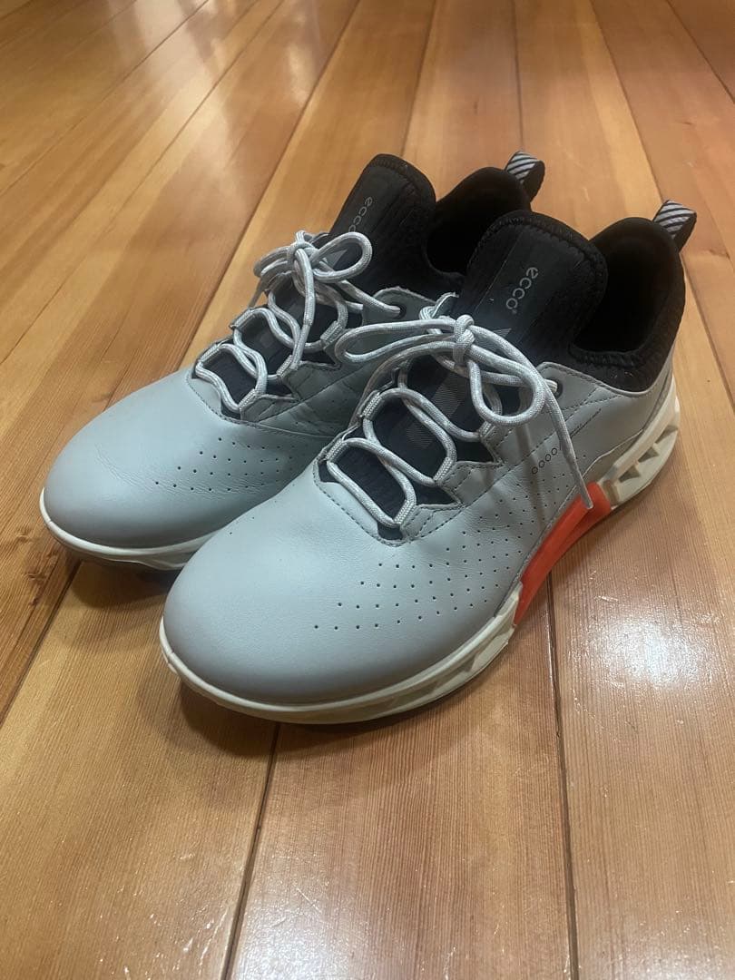 ECCO グレー ゴルフシューズ