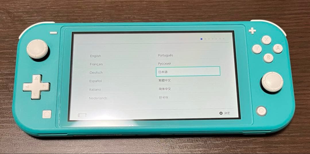 Nintendo Switch Lite ターコイズ 注意点あり