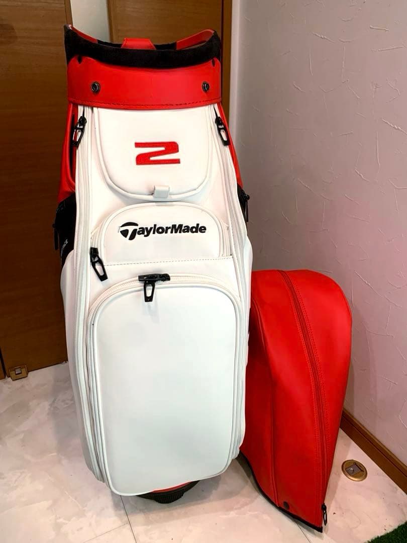 美品　テーラーメイド　ステルス2 ツアースタッフ　3点式 キャディバッグ